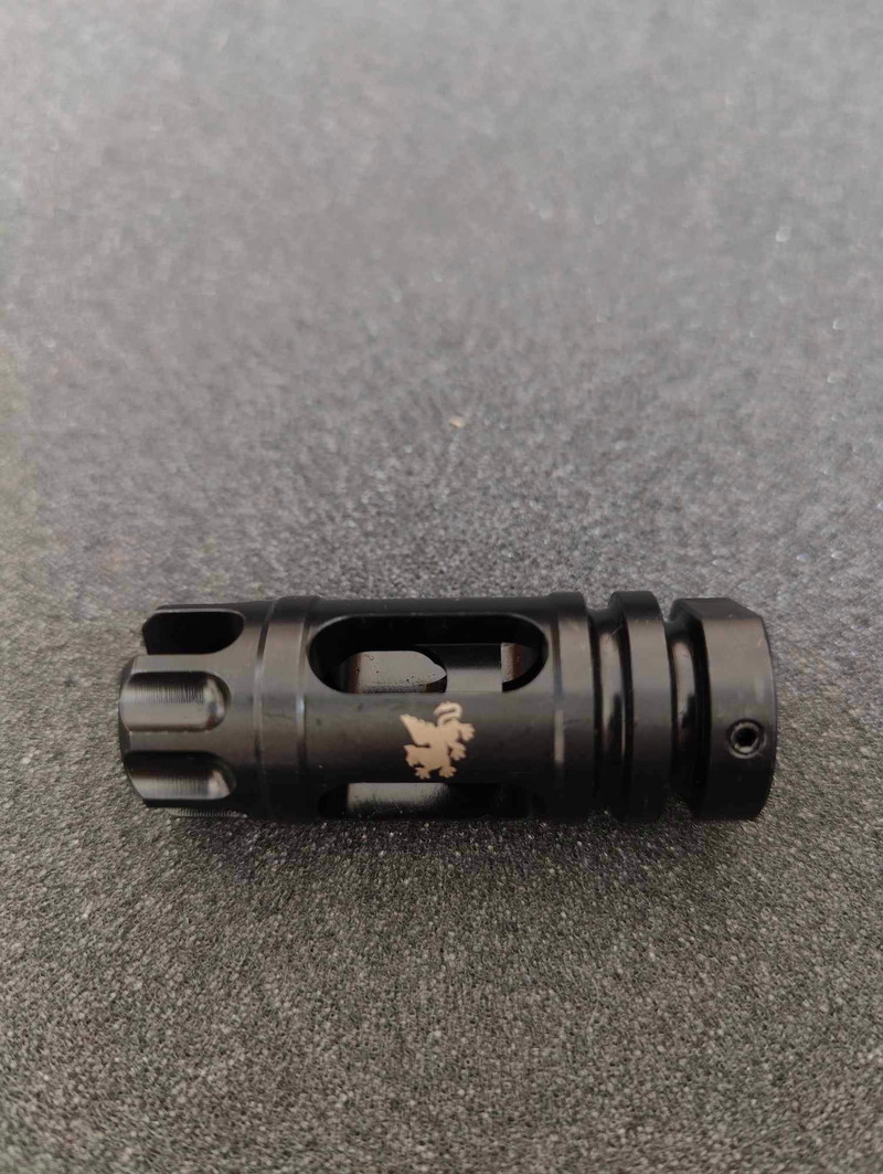 Bild 1 für Flash Hider PTS Griffin M4SD Flashcomp 14mm CCW Black