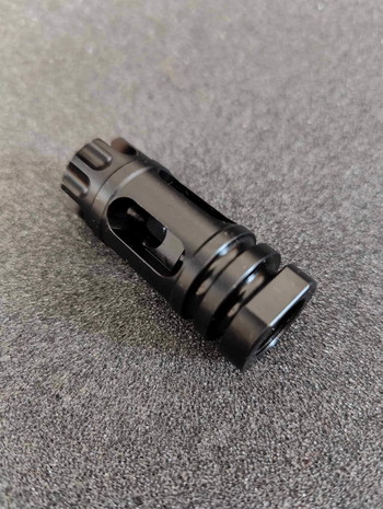 Bild 2 für Flash Hider PTS Griffin M4SD Flashcomp 14mm CCW Black