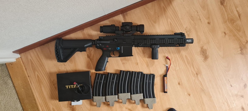 Afbeelding 1 van HK416 compleet geüpgraded titan gate 2 advanced  usb link