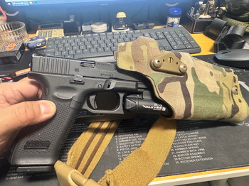 Imagen 2 de Tactical Holster for Glock serie with X300 X300U Flashlight Quick Locking System