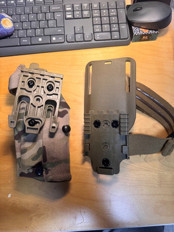 Imagen 9 de Tactical Holster for Glock serie with X300 X300U Flashlight Quick Locking System