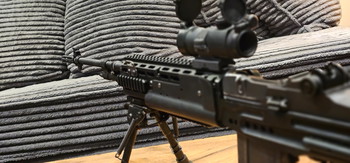 Image 3 for G&G M14 EBR AEG met real steel montage