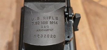 Afbeelding 4 van G&G M14 EBR AEG met real steel montage