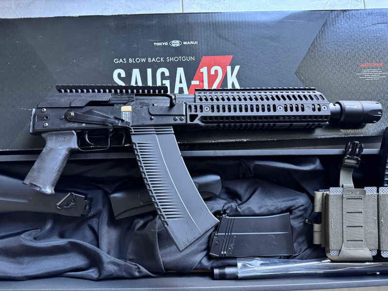 Bild 1 für Tokyo Marui Saiga 12K met 4 mags
