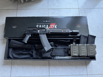 Bild 2 für Tokyo Marui Saiga 12K met 4 mags