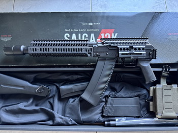 Bild 3 für Tokyo Marui Saiga 12K met 4 mags