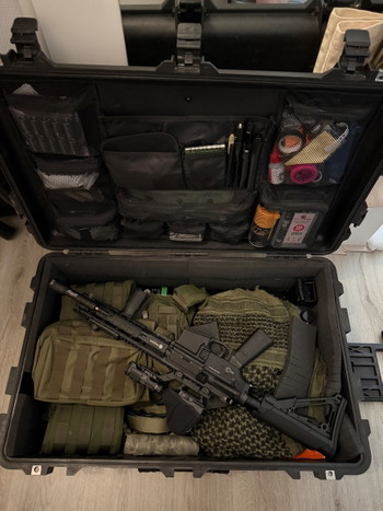 Image 4 for Grote PELI CASE 1650 met Organizer Lid! (Bijv. te gebruiken als Range Case)