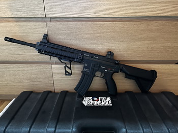 Image 3 pour TM HK416D EBBR  + Modif connecteur Dean + 3 Chargeurs + Mallette Rigide + Attache sangle avec la sangle 2 points