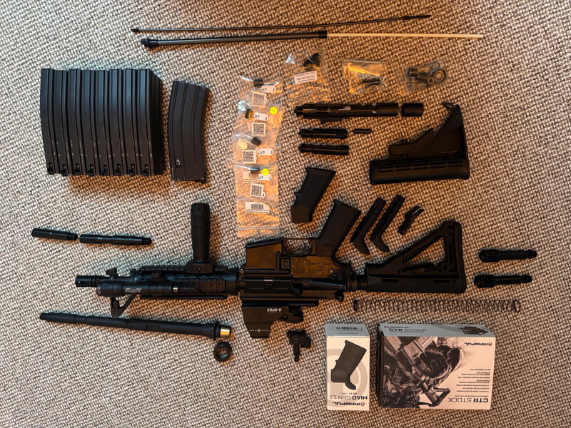 Afbeelding 1 van Complete MWS set met 9 mags