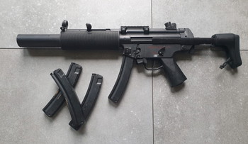 Bild 4 für MP5 sd geupgrade met 4 mags