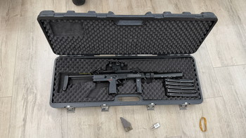 Image 2 pour TM MP7A1 GBBR Met Quick release tracer/silencer, reddot, 5x mag en koffer
