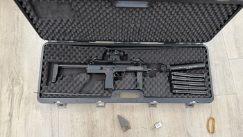 Image 5 pour TM MP7A1 GBBR Met Quick release tracer/silencer, reddot, 5x mag en koffer