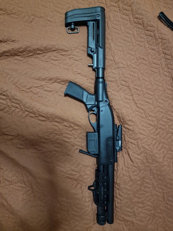Afbeelding 2 van Golden Eagle m870 gas/HPA + M4 mag adapter