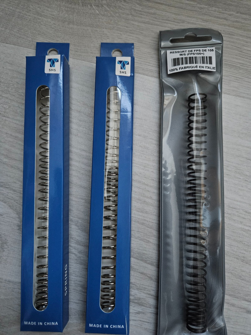 Afbeelding 1 van SHS & FPS Softair springs (M100, M105, M110)