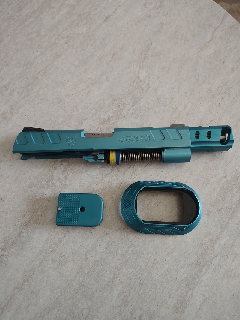 Image 1 for Hi capa custom annodised upper set