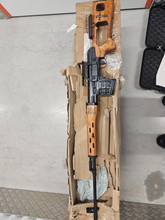 Image for SVD Dragunov Spring Sniper Real Wood and Steel