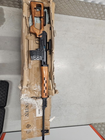 Image 2 for SVD Dragunov Spring Sniper Real Wood and Steel