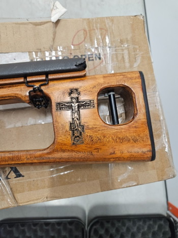 Image 3 for SVD Dragunov Spring Sniper Real Wood and Steel