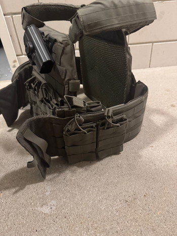 Afbeelding 4 van Armor - Warrior M/L + chest  Glock holster