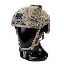 Image 2 for Multicam mesh helmet cover