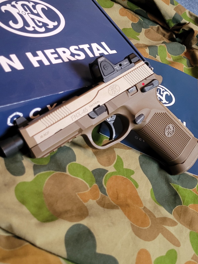 Imagen 1 de Cybergun FNX45 met toebehoren