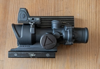 Image 2 for Trijicon ACOG LED 4x32 (Red Crosshair) with RMR RM06 3.25 MOA TA02-C-100558