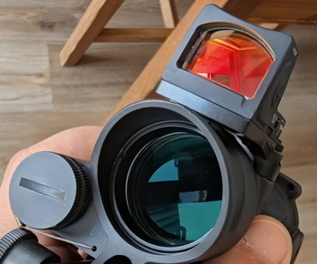 Image 4 for Trijicon ACOG LED 4x32 (Red Crosshair) with RMR RM06 3.25 MOA TA02-C-100558