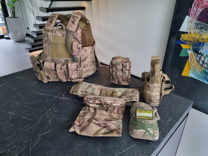 Image 1 for Complete tactical outfit | Platecarrier en meer