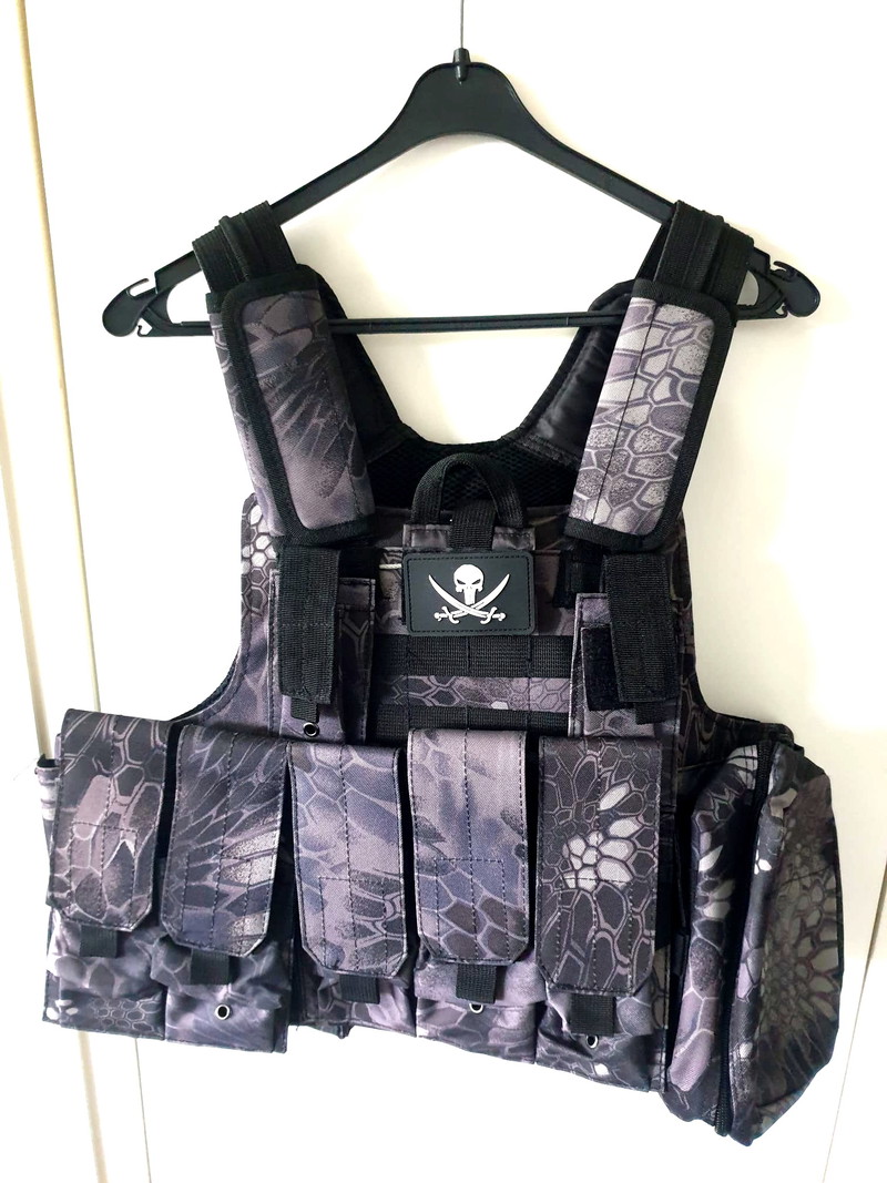 Imagen 1 de multicam grey black plate carrier