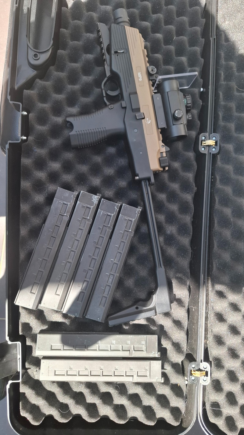 Image 1 for Asg/b&t mp9 + 6 mags