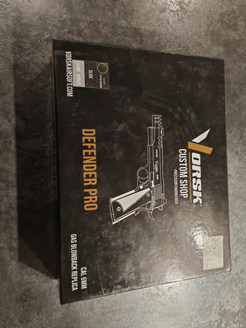 Imagen 2 de 1911 MEU CS Defender Pro RMR Gaz GBB Vorsk