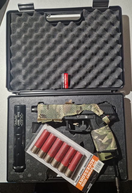 Afbeelding 1 van Tokyo Marui MK23 with shotshell adapter from airtac