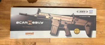Image 2 for Tokyo Marui SCAR H EBB met VFC grenadelauncher en granaten.