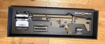 Image 3 for Tokyo Marui SCAR H EBB met VFC grenadelauncher en granaten.