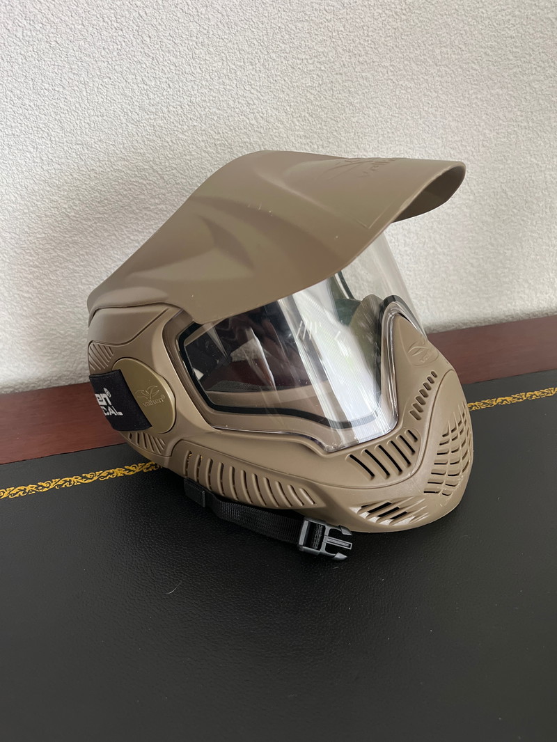 Imagen 1 de Valken Annex MI-7 Full Face Airsoft Mask w/ Visor - TAN