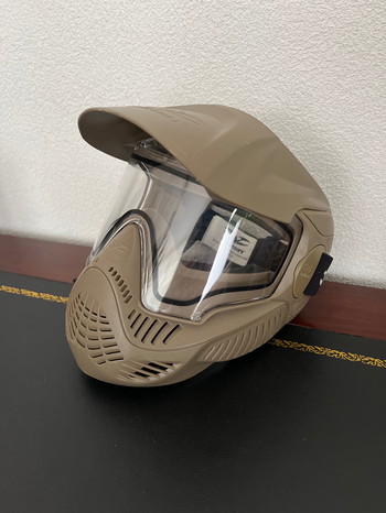 Imagen 2 de Valken Annex MI-7 Full Face Airsoft Mask w/ Visor - TAN