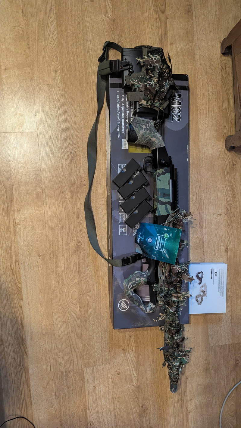 Image 1 for M62 Bolt-Action Sniper Rifle M40 variant (experimental camo) DE