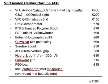 Imagen 4 de VFC Avalon Calibur Carbine (custom) + EXTRA