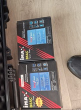 Afbeelding van 2x imax oplader compleet, 3 x greengas ( 2x gebruikt 1x nieuw )