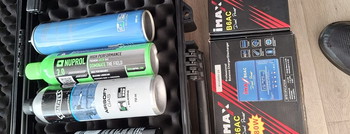 Afbeelding 2 van 2x imax oplader compleet, 3 x greengas ( 2x gebruikt 1x nieuw )