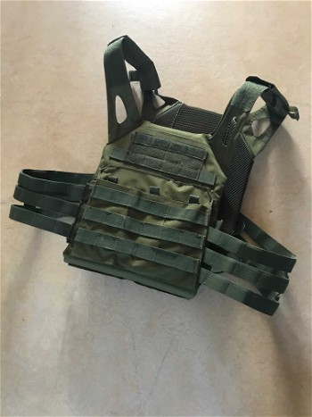 Image 2 for Plate Carrier OD Green incl plates. Maat M-L-XL
