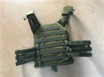 Image 3 for Plate Carrier OD Green incl plates. Maat M-L-XL