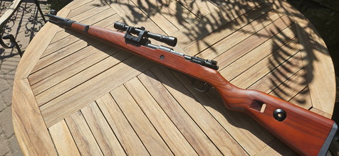 Image for G&G Airsoft Karabiner 98K SE Gas Bolt-Action Gewehr mit Hülsenauswurf 6mm BB Echtholz-Version