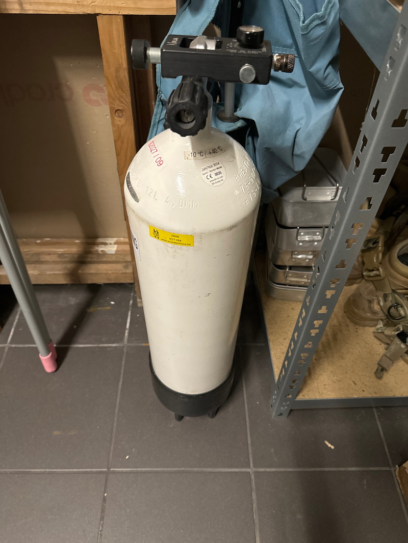 Image 1 for Duikfles te koop 12 liter met vul station