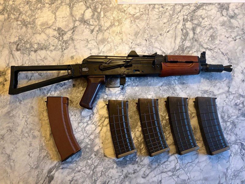 Afbeelding 1 van AKS-74U | E&L | AEG | Metal + Wood