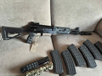 Bild 2 für NPO AEG ak12 RARE + 6mags +silencieux NPO AEG