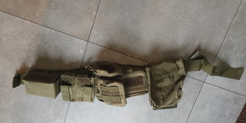 Bild 2 für splinternieuwe BATTLE BELT ,green met alle voorzieningen