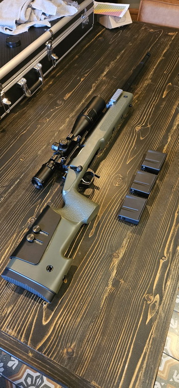 Image 2 for Tokyo Marui M40A5 OD Fully Upgraded Sniper