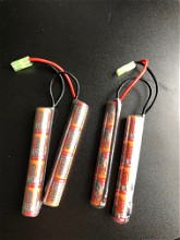 Afbeelding van 2 NiMh batterijen 9.6V 1600MaH