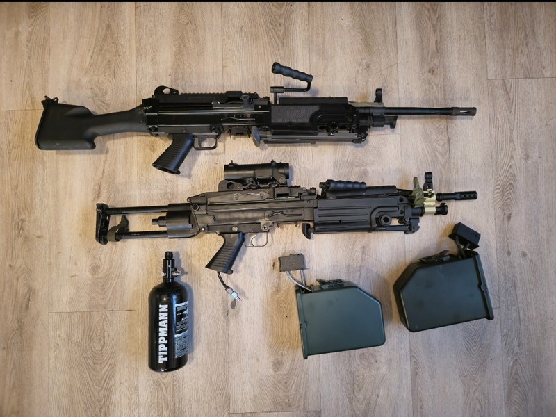 Bild 1 für M249 full metal, Polarstar kit, 2 bodies